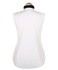 Christian Dior White Cotton Sleeveless Top