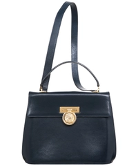 Vintage Celine Navy Blue 2Way Bag