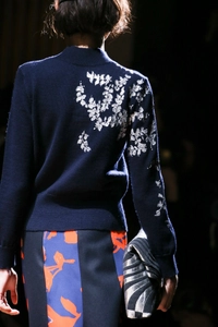 FW 2014 Dries Van Noten Runway Skirt Suit