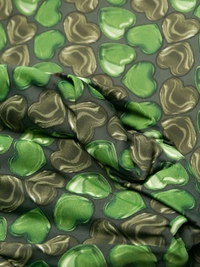 Prada Hearts Print Midi Dress