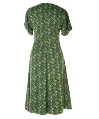 Prada Hearts Print Midi Dress