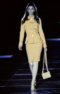 AW 1992 Versace Runway Jacket | Bondage Collection