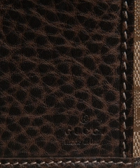 Gucci Beige-Ebony GG Fabric Piston Long Wallet