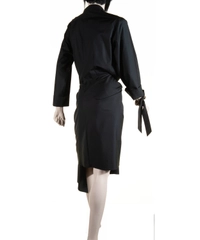 Runway SS 2009 Dries van Noten Black Knot Shirt Dress