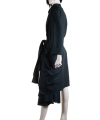 Runway SS 2009 Dries van Noten Black Knot Shirt Dress