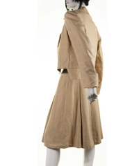 Dries van Noten Runway Fall 2005 Ready to Wear Hemp Skirt Suit