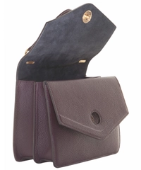 Mulberry Harlow Satchel Oxblood Small Classic Grain