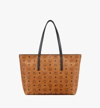 MCM Anya Top Zip Shopper in Visetos