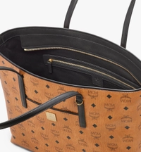 MCM Anya Top Zip Shopper in Visetos