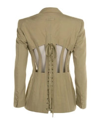 SS1989 Jean Paul Gaultier Cut-out Corset or Cage Jacket