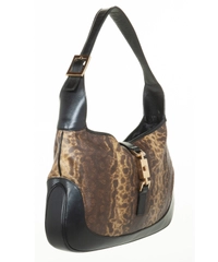 Gucci Karung Snakeskin - Leather Jackie Hobo Bag