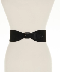 Azzedine Alaïa Black Suède Leather Belt