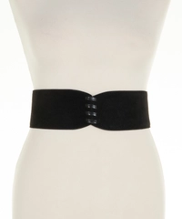 Azzedine Alaïa Black Suède Leather Belt