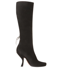 Azzedine Alaïa Suède Corset Boots