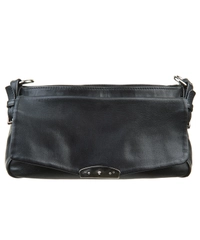 Prada Black Leather Shoulder Bag