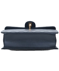 1997-1999 Chanel Black Caviar Leather Jumbo Single Flap Bag