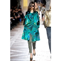 FW 2010 Dries van Noten Runway Silk Blend Coat
