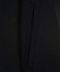 Prada Black Wool Knitted Collar Cropped Jacket