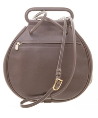 Delvaux Taupe 'Cerceau' Jumping Backpack