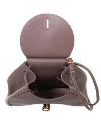 Delvaux Taupe 'Cerceau' Jumping Backpack