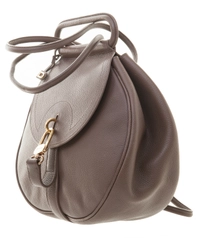 Delvaux Taupe 'Cerceau' Jumping Backpack