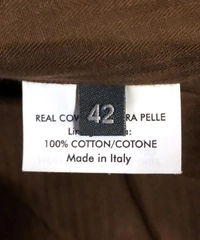 Alexander McQueen Brown Cowhide Leather Jacket