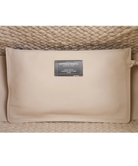 Bottega Veneta Alabastre Woven Intrecciato Wool Leather Cabat Tote - Special Edition