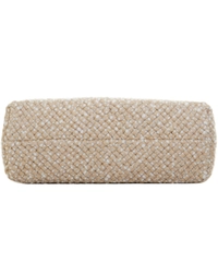 Bottega Veneta Alabastre Woven Intrecciato Wool Leather Cabat Tote - Special Edition