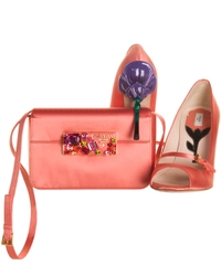 Prada Fairy Collection by Miuccia Prada Floral High Heels