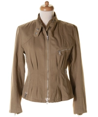Dries van Noten Beige Cotton Jacket