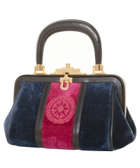 Roberta Di Camerino Velvet Bagonghi Doctor Bag