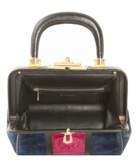 Roberta Di Camerino Velvet Bagonghi Doctor Bag