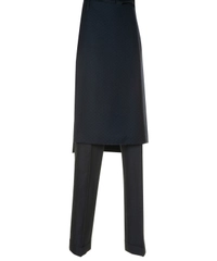FW 2013 Dries Van Noten Runway Skirt-Overlay Trousers
