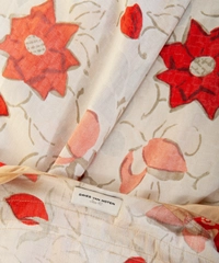 Dries Van Noten Floral Print Silk Maxi Wrap Dress