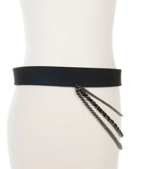 Fall - Winter 2002 Chanel Runway Multi-Strand Black Bow Belt