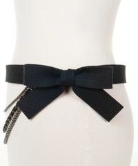 Fall - Winter 2002 Chanel Runway Multi-Strand Black Bow Belt