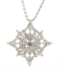 Christian Dior North Star Pendant Necklace
