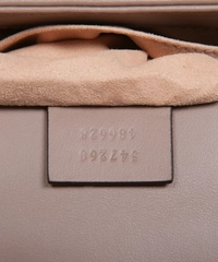 GG Marmont Dusty Pink Chevron Mini Top Handle Bag