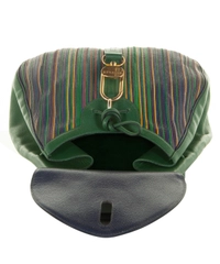 Delvaux Multicolor Toile de Cuire Lucifer Backpack