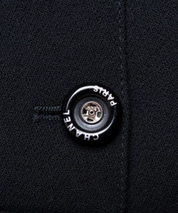 Chanel Black Wool Sailor Inspired Pants