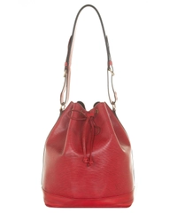 1993 Louis Vuitton Red Epi Leather Noé Bucket Bag