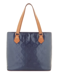 2005 Louis Vuitton Purple Monogram Vernis Houston Tote Bag