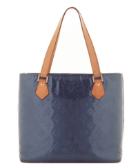 2005 Louis Vuitton Purple Monogram Vernis Houston Tote Bag
