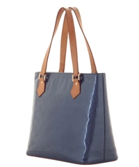 2005 Louis Vuitton Purple Monogram Vernis Houston Tote Bag