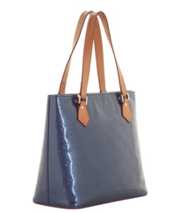 2005 Louis Vuitton Purple Monogram Vernis Houston Tote Bag