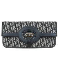 Christian Dior Oblique Fold-Over Clutch / Tote / Envelope
