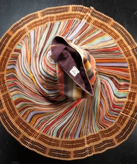 Hermès Multicolor Silk Twill 'Plissé Soleil' Skirt