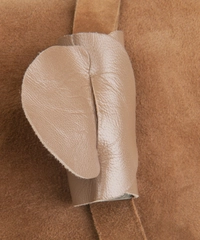 Hermès Suede 'Story' Knee-High Boots - Kelly Buckle