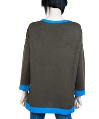 Etro Front Silk Paisley - Back Knit Sweater