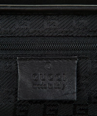 Runway 2000 F/W Gucci Tom Ford Lion Head Black Suède Shoulder Bag